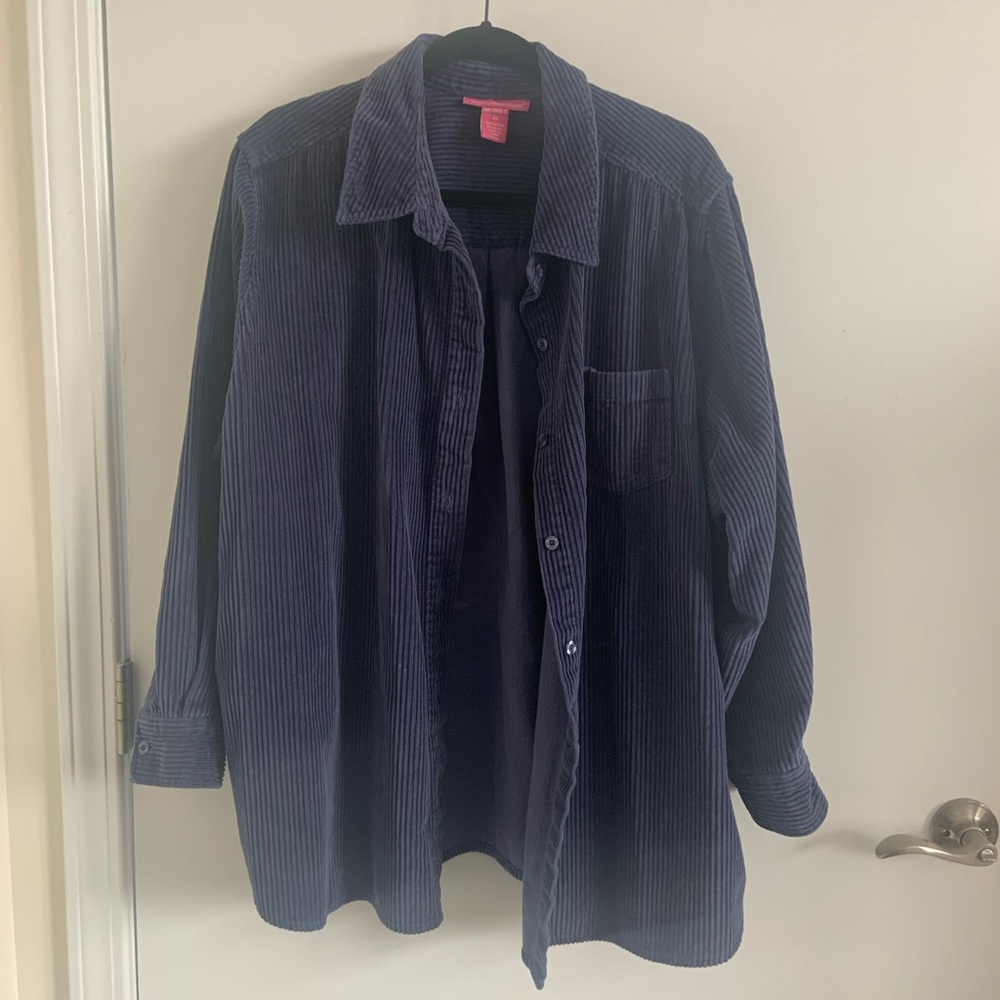 VINTAGE corduroy button down